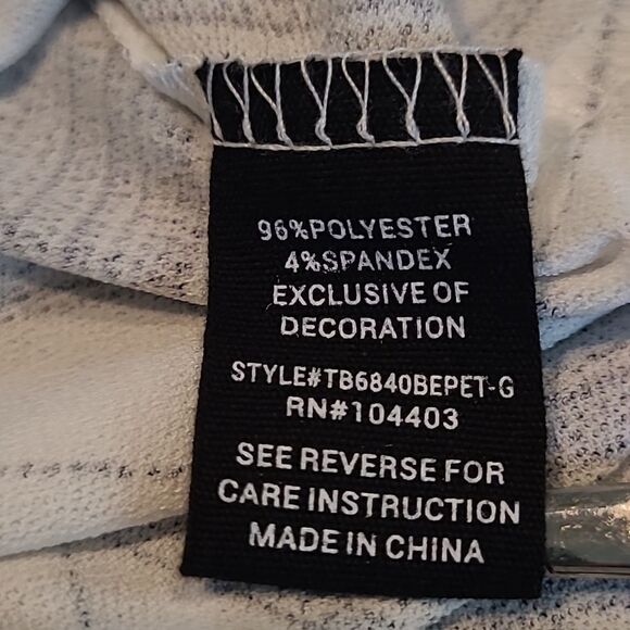 Fifty Street sz PL geometric design tunic top NWT - Picture 7 of 8